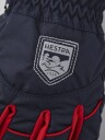 Hestra Sarri Zip JR Hanske Mørk Marin/Lyserød 7