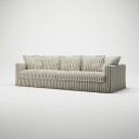 Decotique Le Grand Air 4 Seter Sofa Lin Gentle Ribbon