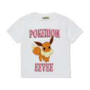 Pokémon Pokemon T skjorte Eevee Cute 140 / 10 år Barn Hvit