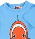 DYR Cph T skjorte   DYREKNURR   Mild Blue m. Klovnefisk   DYR   1 år (80)   T skjorte Blå Oransje