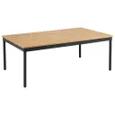 Brafab Reno salongbord 70x110 cm  Svart / Natural would