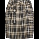 Nicki Skirt Black Check M Cargo skirt