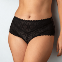 Trofe Maya Lace Midi Brief Truser Svart polyamid XX-Large Dame