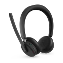 Lenovo Dual Mode Trådløst Headset med ANC og USB C Svart