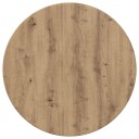  Bordplate artisan eik Ø 70 x 1,5 cm Konstruert tre