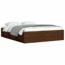  Sengeramme brun eik 140x200 cm 8721012158214
