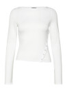 Weekday Long Sleeve Top   White   M