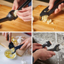 Fiskars Functional Form hvitløkspresse 24 cm Svart