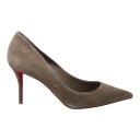 Christian Louboutin Dame Sko Beige 40 EU,