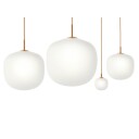 Muuto Rime Pendant 12 cm Opal / Orange