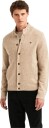 Morris Hertford Button Cardigan   KHAKI   L