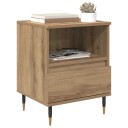  Nattbordskap 2 pcs artisan eik 40 x 35 x 50 cm Konstruert tre