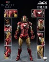 Marvel: The Infinity Saga  DLX  Iron Man Mark 6 (Battle Damaged) Action Figure