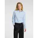 Selected Slfromie Ls Fitted Shirt Noos - Blue - 34