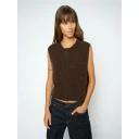 MOS MOSH Mmalmine Thora Knit Vest   Black   XS