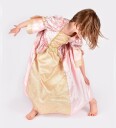Den Goda Fen Kostymer Prinsesse Rosa/Gull Den Goda Fen 9-10 år (134-140) Kostymer F66602XL-NC