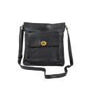 Re:Designed by Dixie Kay Urban skulderveske i skinn Svart