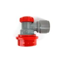 Kegland Duotight 9,5mm Ball Lock for CO2 Ball med hurtilgkobling 9,5mm 3/8"