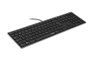 Speedlink RIVA Slim Scissor Tastatur Nordisk Layout Svart
