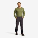 RevolutionRace RVRC GP Pro Stretch Pants Herre Anthracite/Black Størrelse:XS   Turbukse & Fritidsbukse