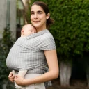 Ergobaby Bæresjal Aura Knit Grey Stripes