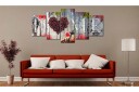Bilde Coffee Heart 200x100 Artgeist sp. z o. o.
