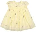 MarMar Kjole Light Cotton Dobby Lys Gul (80 / 1 år)