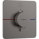 Hansgrohe ShowerSelect Comfort Q dusjbatteri, sort krom