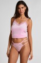 Hunkemöller G streng Melda Rosa