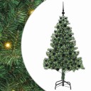  Juletre med 300 LED med stativ grønn 180 cm PVC