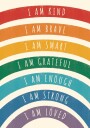 Rainbow Affirmations Plakat Plakat / 40x50cm