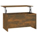 Salongbord røkt eik 102x55,5x52,5 cm konstruert tre