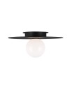 Nodes Medium Flush Mount Midnight Black