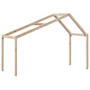 Tak for barneseng 203x95,5x142 cm heltre furu