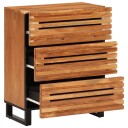  Skjenker 2 stk 60x34x75 cm heltre akasie