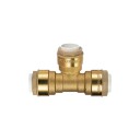 Høiax Push T-rør 22mmx3/4"X18mm