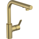 Ideal Standard Gusto kjøkkenkran 232 mm tut børstet gull