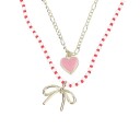 TOPModel Leoheart Dobbel Layer Necklace