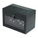 Wolf British Racing Green Watch Winder 1 klokke Grønn Kunstskinn 792241 - Unisex - Synthetic leather