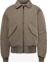Weekday Padded Twill Bomber Jacket   DARK BEIGE   L