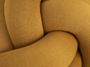 Design House Stockholm Knot Pute Xl   Pynteputer & Trekk Akryl Gul   2682 2000