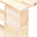 vidaXL Hagepall ottoman tre