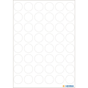 HERMA Etiketter HERMA Vario Ø 12 mm hvid  240 