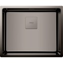 Intra Juvel Flexlinea kjøkkenvask i titan black chrome 500x400x200 mm