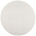 vidaXL Rug IZA kort luv skandinavisk utseende krem Ø 100 cm
