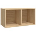 vidaXL Oppbevaringsboks LP sonoma eik 71x34x36 cm konstruert tre