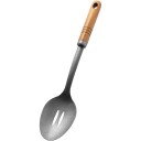 Anders Petter Signerat serveringsskje 33 cm natur/børstet stål