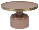 Zuiver Glam Sofabord, Ø60, Pink   Unoliving