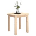 vidaXL Salongbord Ø 55x45 cm heltre furu
