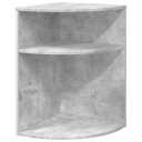 vidaXL Avlastningsbord Betonggrå 39,7 x 39,7 x 60 cm Konstruert tre